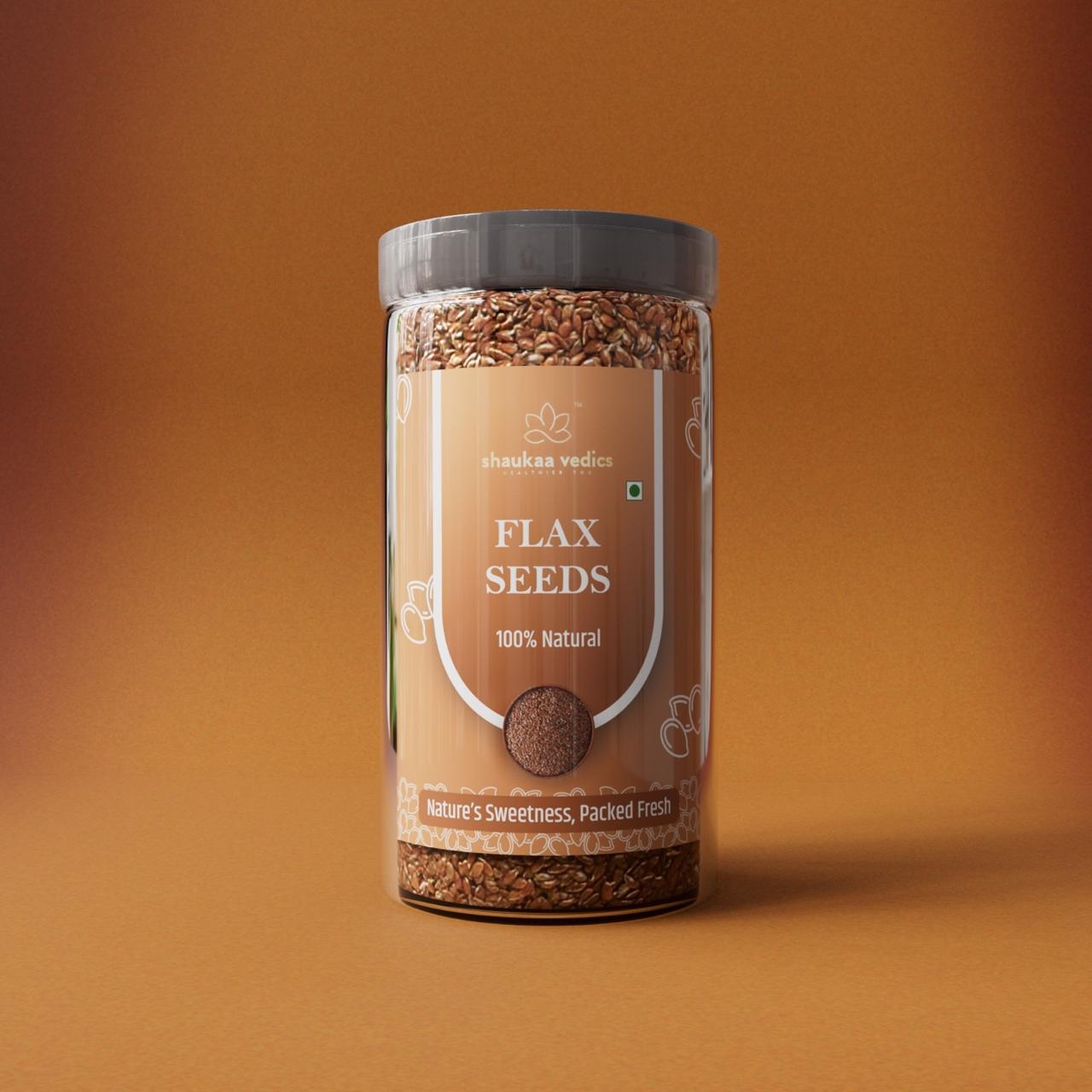 Premium Flax Seeds (Alsi) – 100% Natural & High in Omega-3