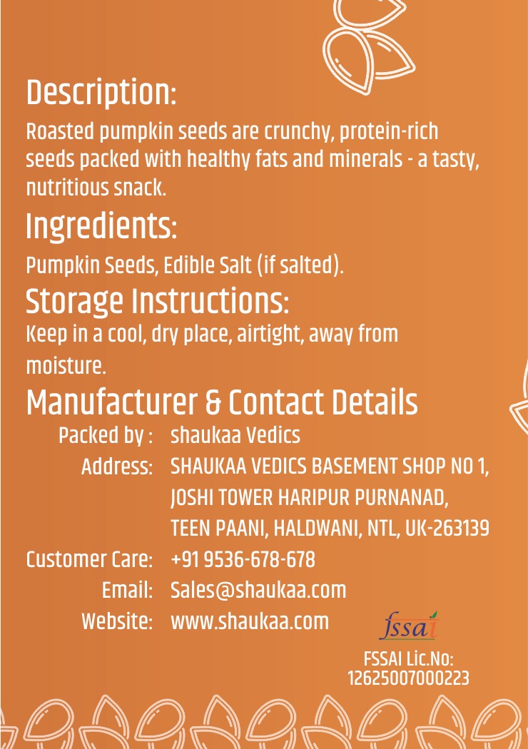 Roasted Pumpkin Seeds